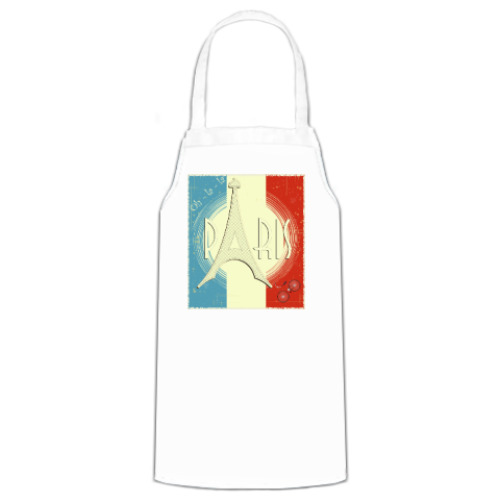 Фартук с принтом Paris