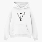 Толстовка худи оверсайз