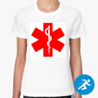 Женская спортивная футболка