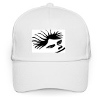 Кепка / бейсболка, белая (печать) Волосы дыбом