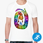 Мужская спортивная футболка