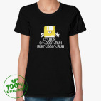 Женская футболка органик