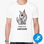 Мужская спортивная футболка