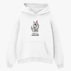 Толстовка худи оверсайз