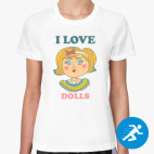 Женская спортивная футболка