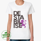 Женская футболка органик