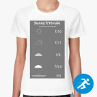 Женская спортивная футболка