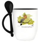 Кружка с ложкой