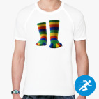 Мужская спортивная футболка