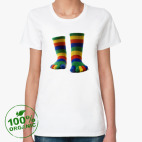 Женская футболка органик