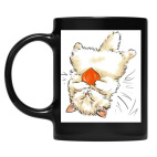 Кружка цветная UV-DTF