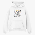 Толстовка худи оверсайз