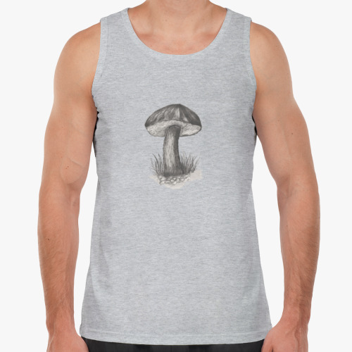 Майка с принтом Гриб