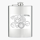 Фляжка стальная