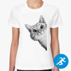 Женская спортивная футболка