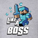 Like A Boss . Minecraft