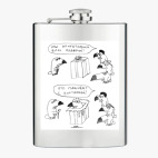 Фляжка стальная