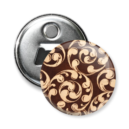 Магнит-открывашка с принтом УЗОР