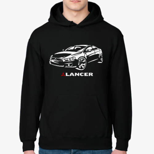 Толстовка худи с принтом Lancer
