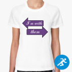 Женская спортивная футболка