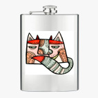 Фляжка стальная