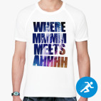 Мужская спортивная футболка