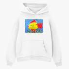 Толстовка худи оверсайз