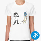 Женская спортивная футболка