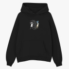 Толстовка худи оверсайз