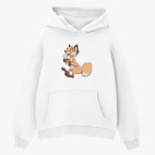 Толстовка худи оверсайз