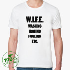 Мужская футболка органик