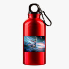 Металлическая бутылка 400 мл UV-DTF