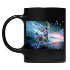 Кружка цветная UV-DTF