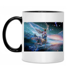 Кружка двухцветная