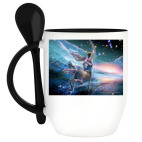 Кружка с ложкой