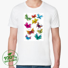 Мужская футболка органик