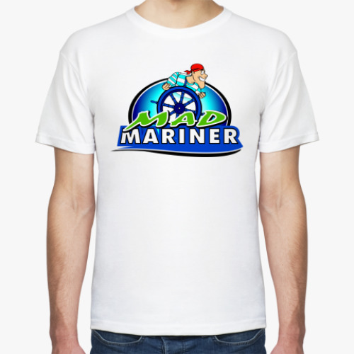 Футболка с принтом Mad mariner