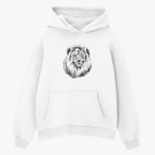 Толстовка худи оверсайз