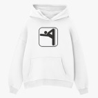 Толстовка худи оверсайз