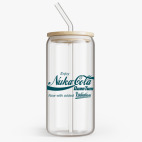 Банка с бамбуковой крышкой