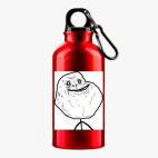 Металлическая бутылка 400 мл UV-DTF