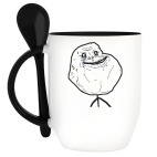 Кружка с ложкой