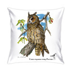 Подушка 35x35 см Ушастая сова