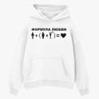 Толстовка худи оверсайз