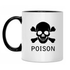 Кружка двухцветная