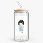 Банка с бамбуковой крышкой