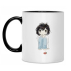 Кружка двухцветная