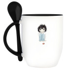 Кружка с ложкой