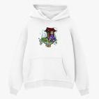 Толстовка худи оверсайз