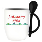 Кружка с ложкой